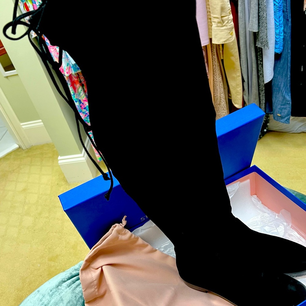 Stuart Weitzman thigh high boots.  Worn once.